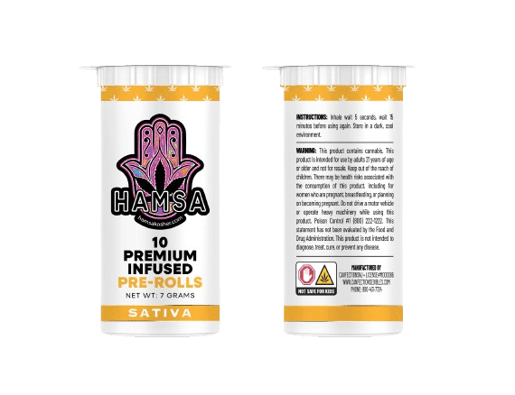 HAMSA Hamsa Sunday Diesel Infused PR (10pk) 7G
