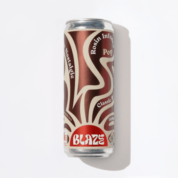 Blaze Sodas Classic Root Beer Rosin Infused Soda Pop