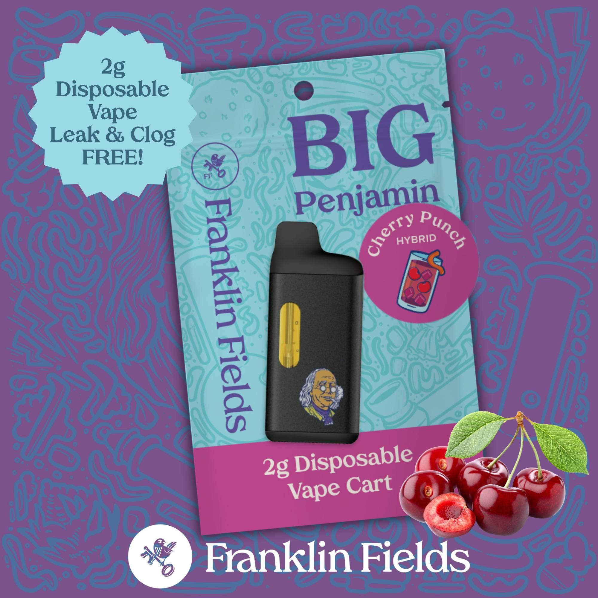 FRANKLIN FIELDS Snowdrift Menthol Disposable