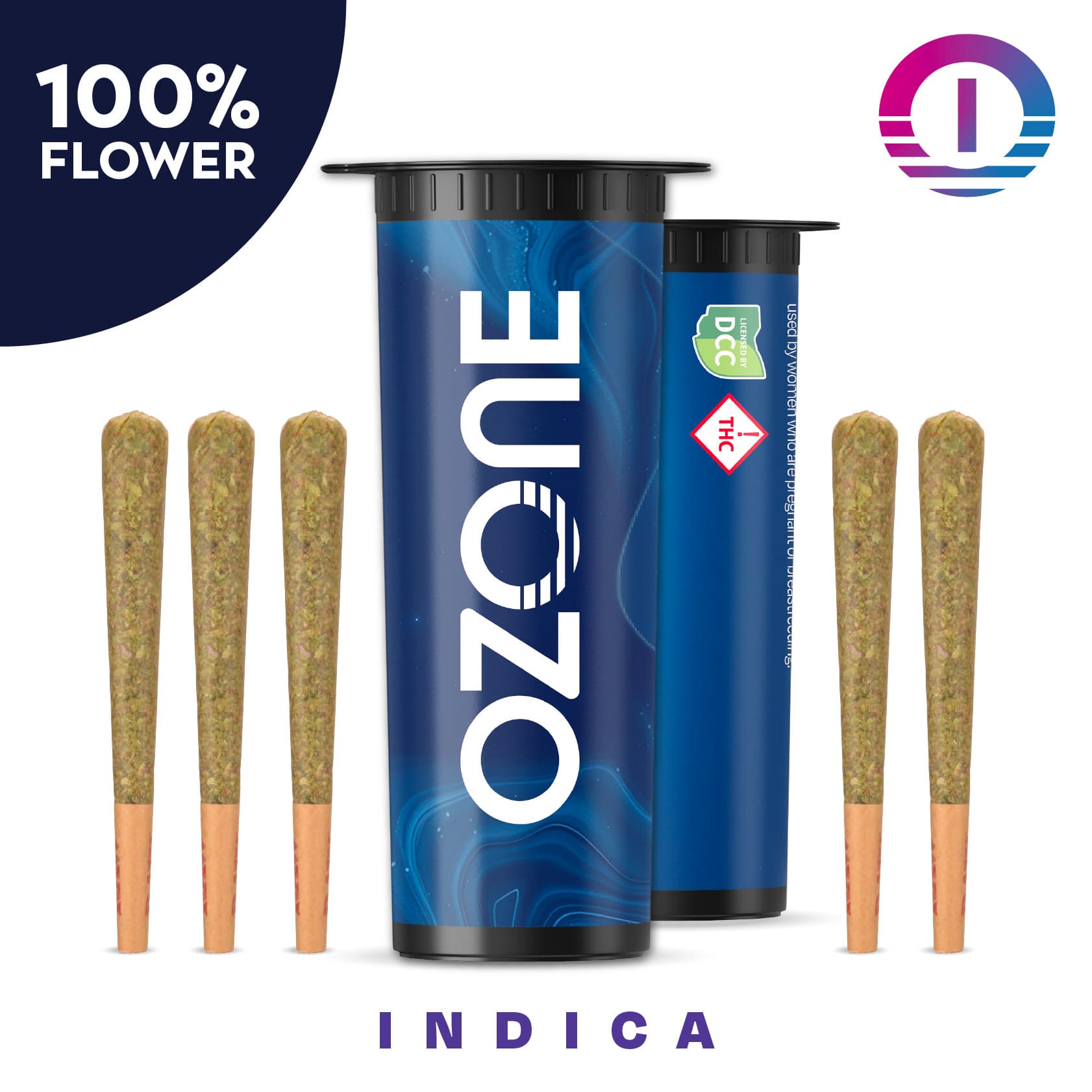 OZONE Chl Verde Pre-Roll 5 Pack