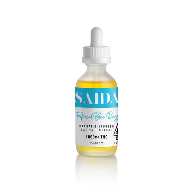 Saida Tropical Blue Razz [50ml] (1000mg) Edibles