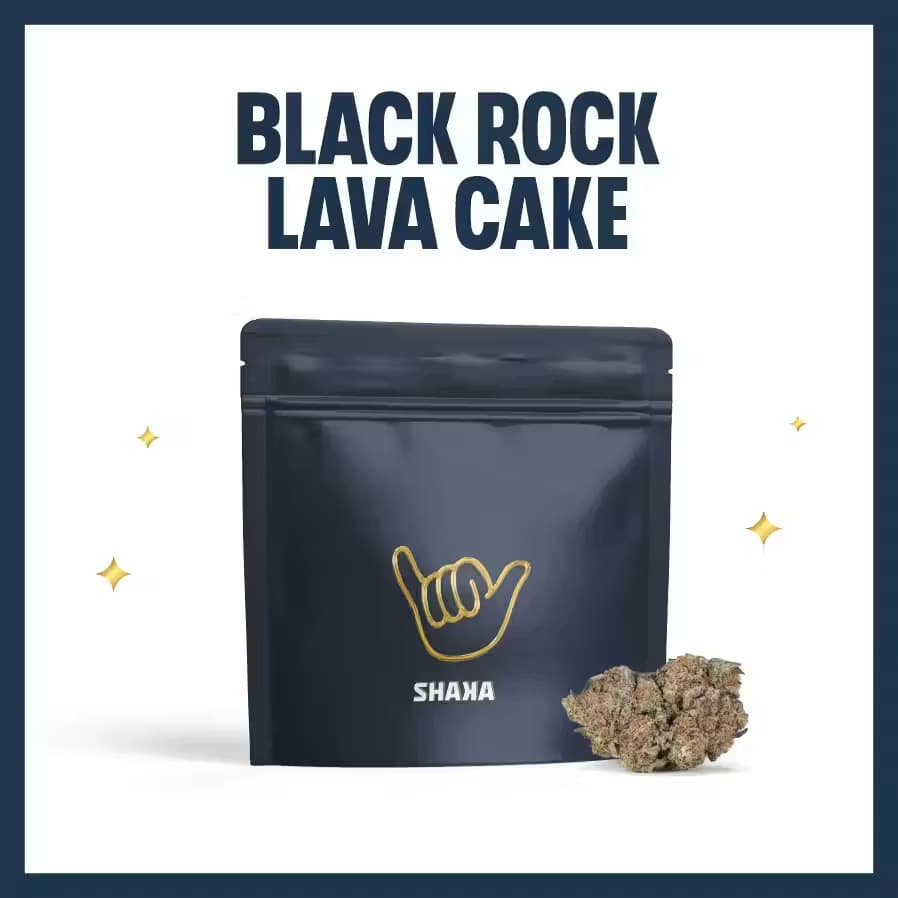 Shaka Black Rock Lava Cake | 3.5g