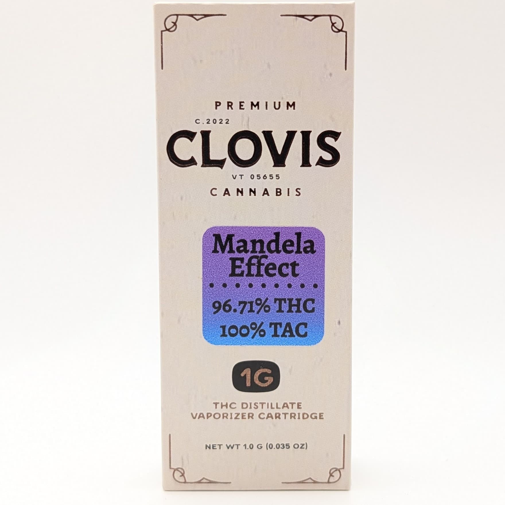Clovis Mandela Effect 1g Cart
