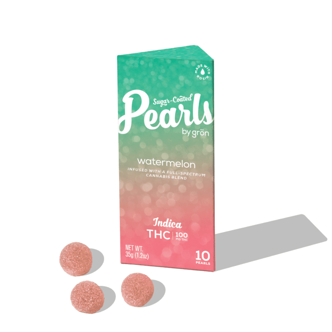 Grön Grön Pearls - Watermelon Gummy (100mg)
