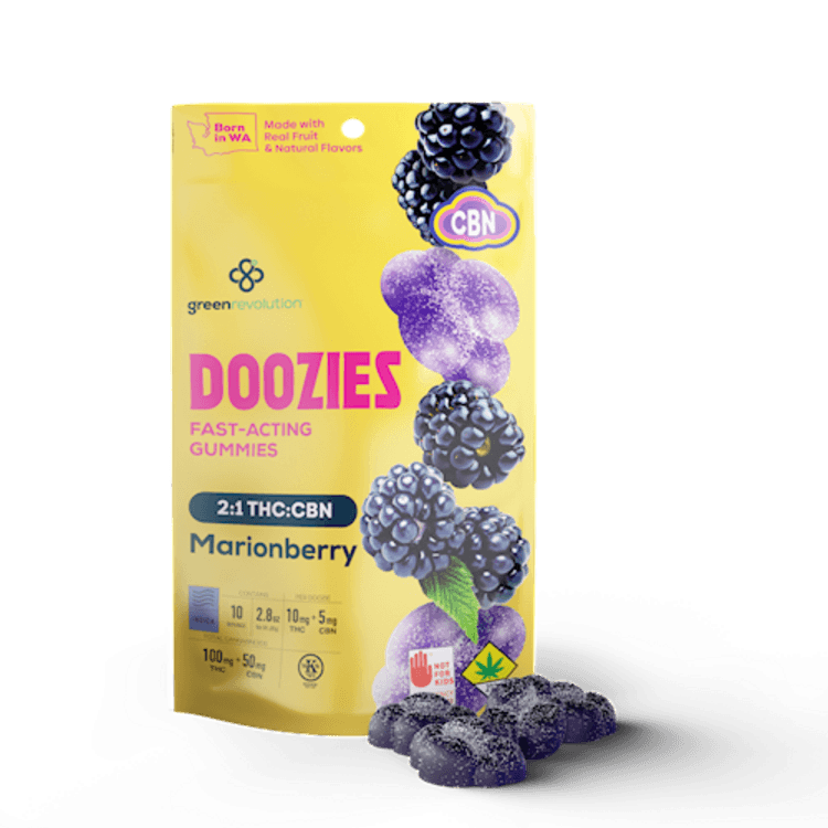 Doozies Chill CBN 2:1 Marionberry - 10pk 150mg