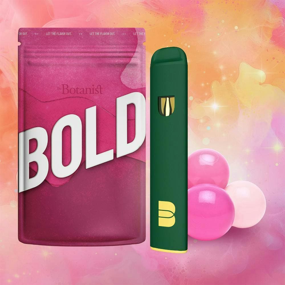 Botanist BOLD Vape Disposable 0.5g- Bubblegum