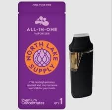 North Lake Supply BLACKBERRY KUSH | 1G ALL IN ONE