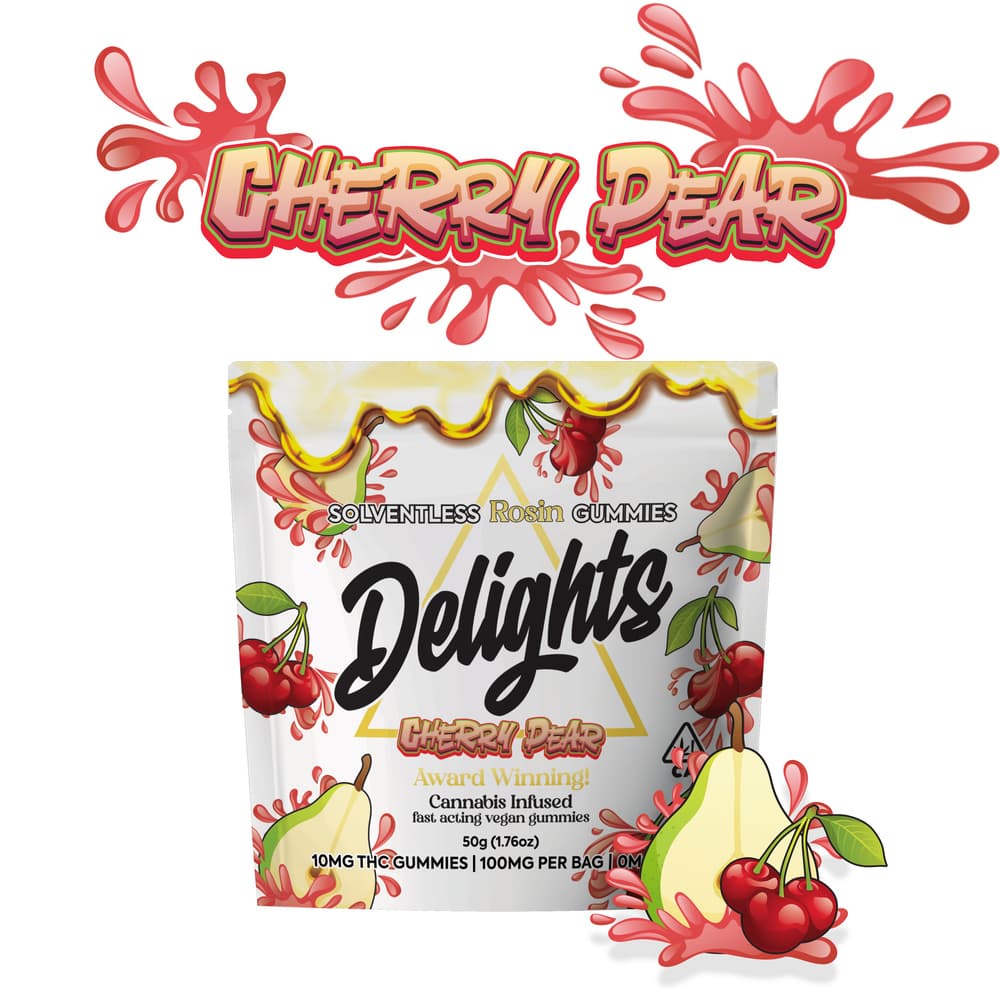 Delighted Cherry Pear [10pk] (100mg)