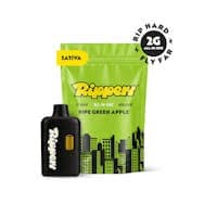Rippers Ripe Green Apple | Sativa AIO Vape | 85.58% THC
