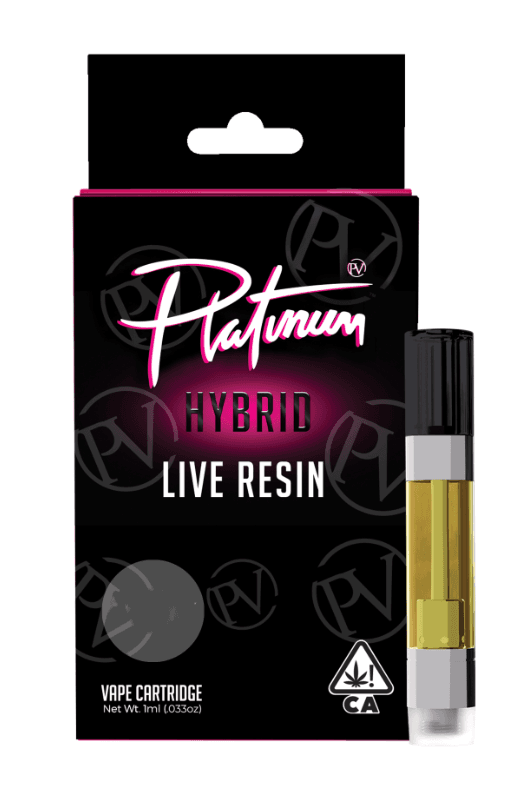 Platinum Vape LIVE RESIN CARTRIDGE [1G] JELLY RANCHER - 1 G