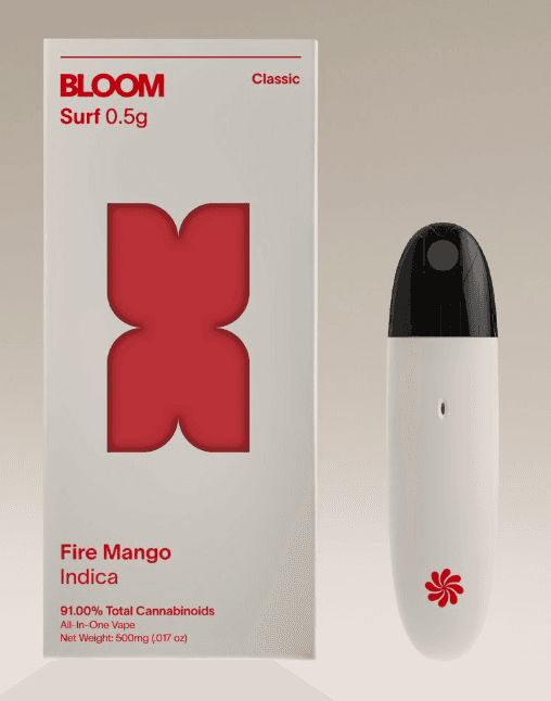 BLOOM Classic Surf All-In-One 500mg | Fire Mango Vapes