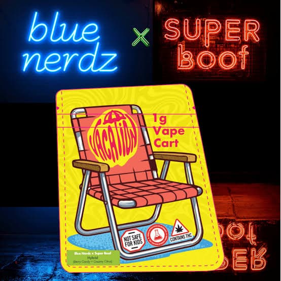 Vacation Blue NRDZ x Super Boof | 1g Cartridge
