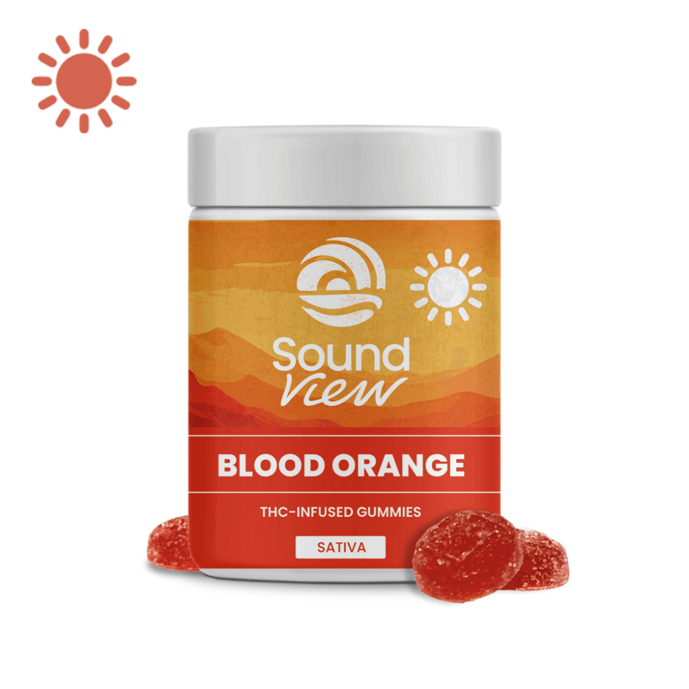 SoundView SoundView Blood Orange Sativa Gummies T98mg S 00302