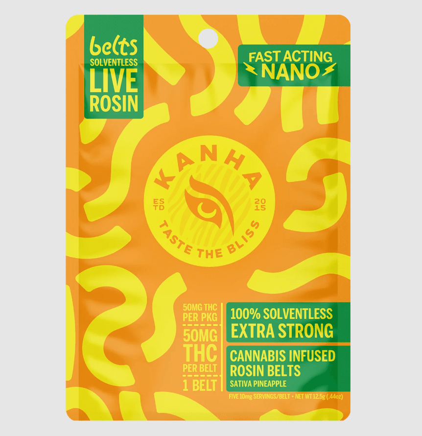 KANHA Edible - Kanha - Pineapple Belt (S) - 50mg (1pk)