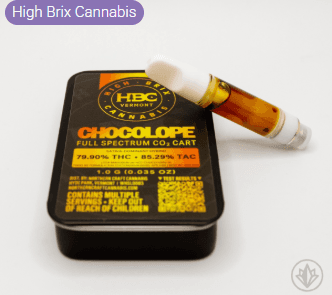 High Brix Cannabis Chocolope Co2 Cart High Brix