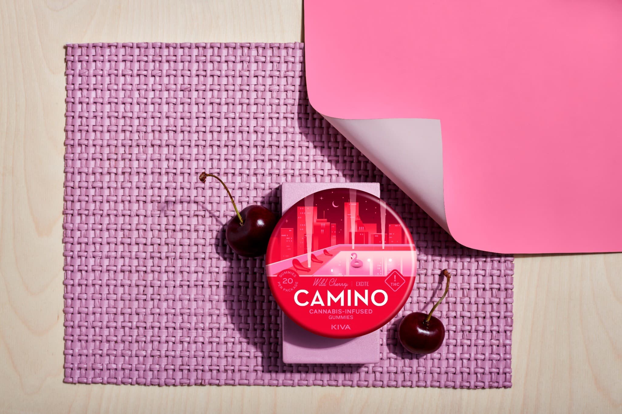 Camino Wild Cherry High Dose Gummies 20pk - 1362831