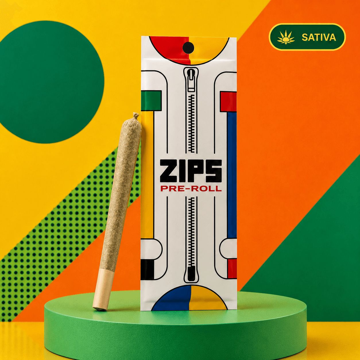 Zips Zips - Forbidden Jack (Sativa-Hybrid) Pre-Roll