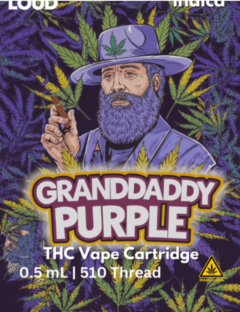 LOUD Loud Granddaddy Purple Cart