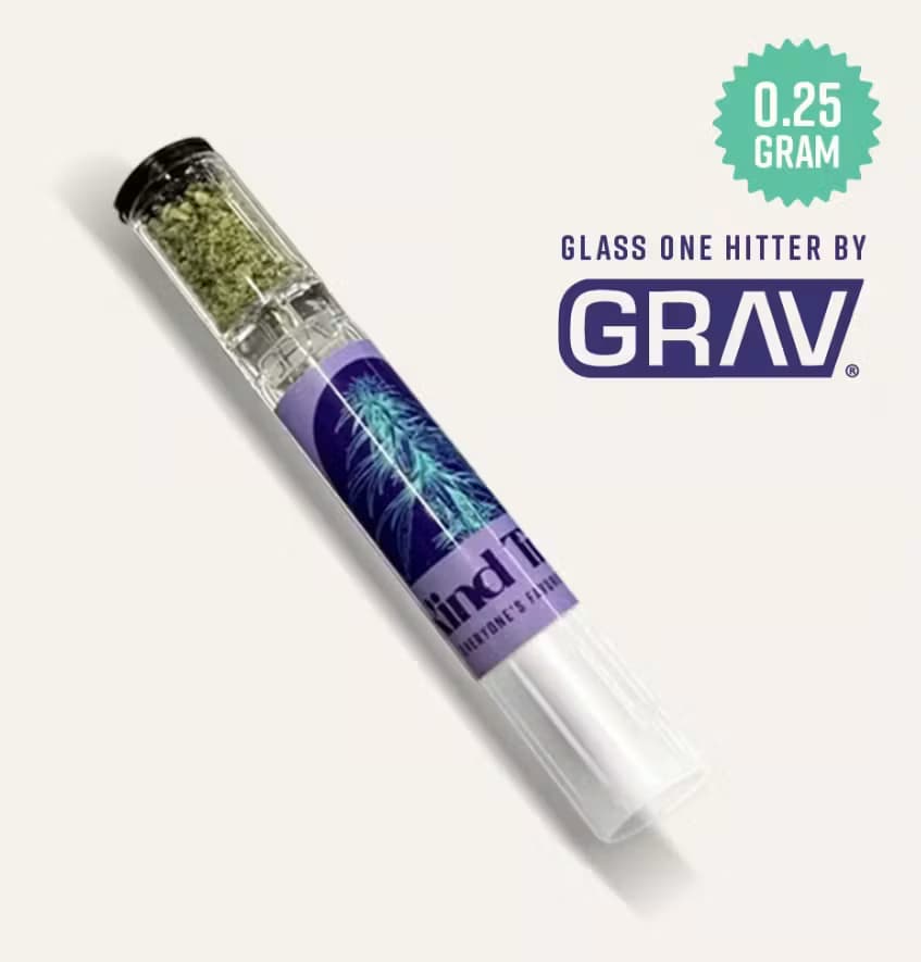 One One Flower One Hitter 0.25g- White Iverson