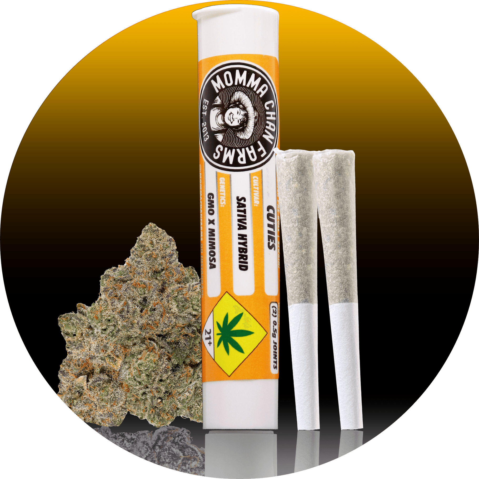 Momma Chan Cuties Pre-Roll 2pk | 1g (DOH)