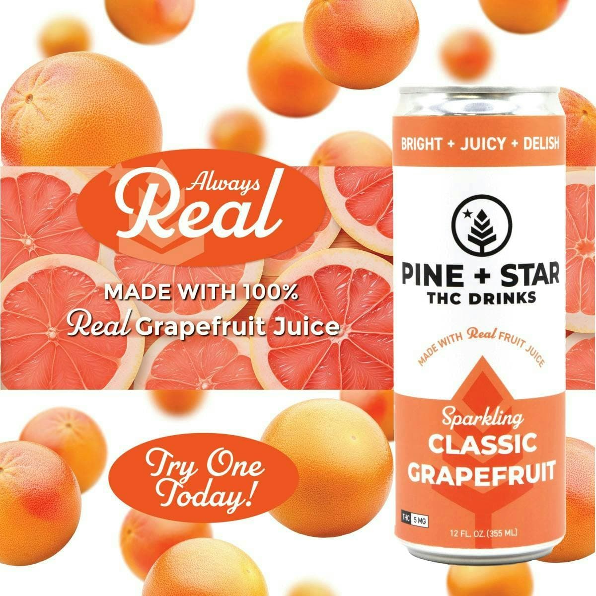 Pine + Star Pine & Star Infused Grapefruit