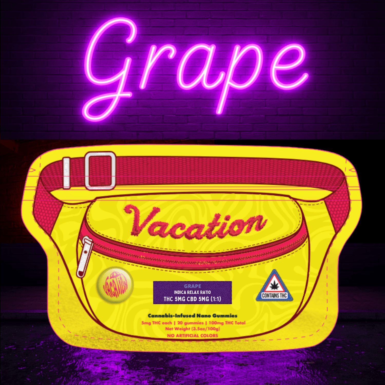 Vacation Grape Gummies | 20pk