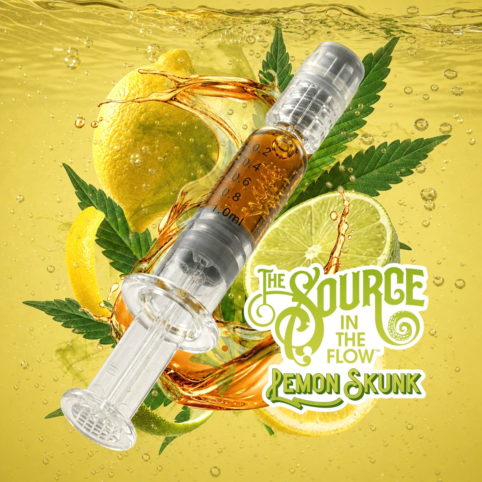 The Source Apothecary Lemon Skunk | Full Spectrum | Syringe