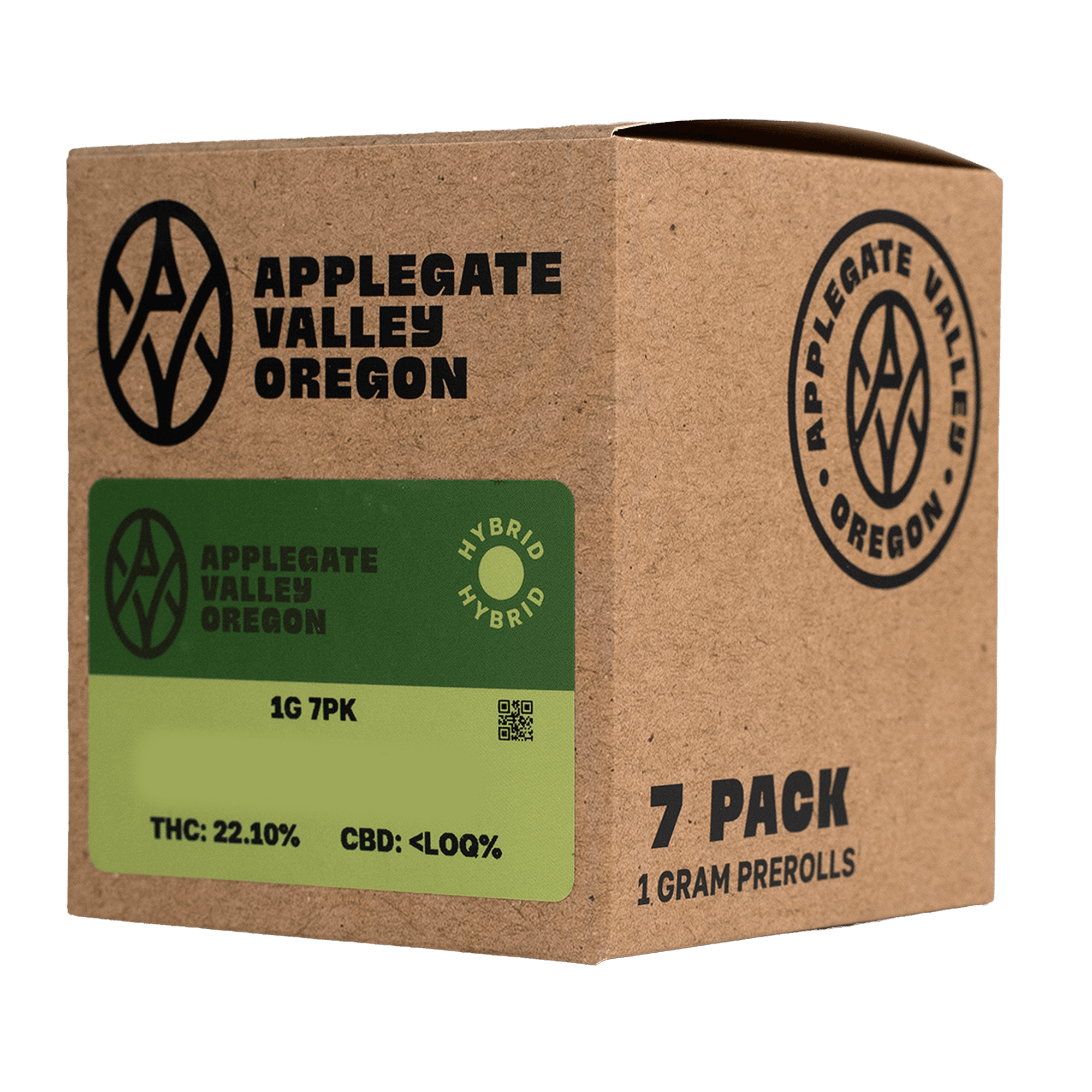 Applegate Valley Oregon Ice Cream Cake - 1G Preroll 7PK