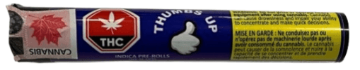Thumbs Up Thumbs Up Indica 2 x 1.0 g Pre-Rolls