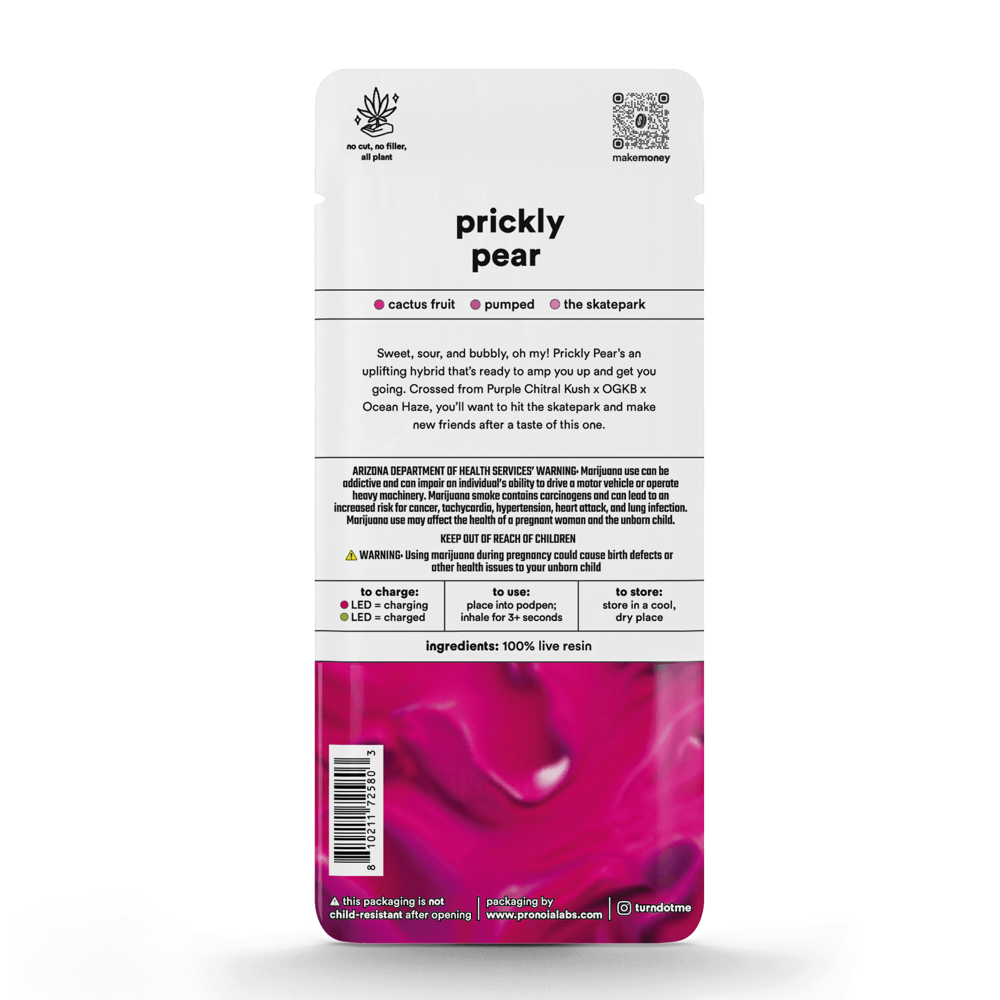 Turn Prickly Pear Live Resin Pod