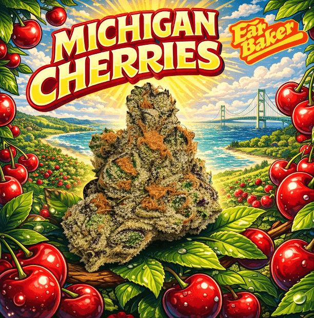 Earl Baker Earl Baker - Whole Flower - Michigan Cherries 0145