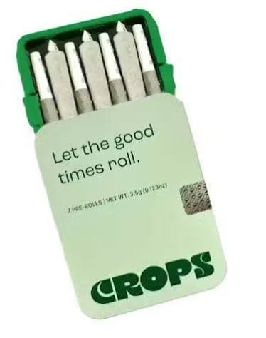 Crops 7 Pack - PreRoll - Fried Ice Cream - Crops - REC