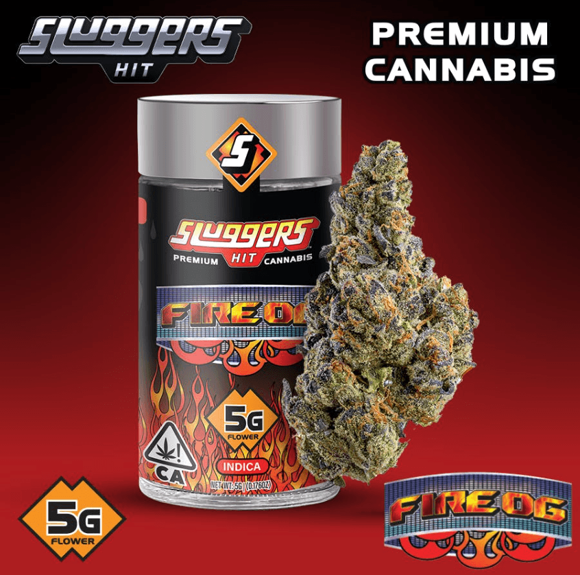 SLUGGERS HIT 5g Sluggers Hit Flower - Fire OG 28%