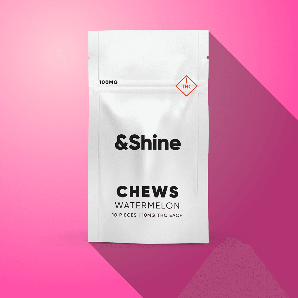 &Shine Watermelon [10pk] (100mg)