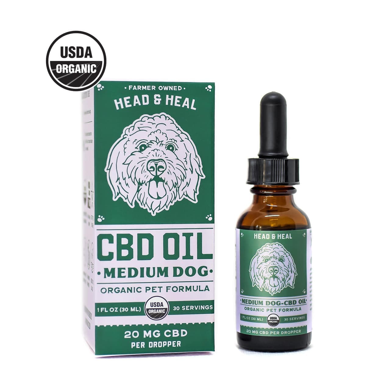Head & Heal CBD | MEDIUM DOG