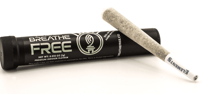Breathe Free Pineapple Cake Preroll