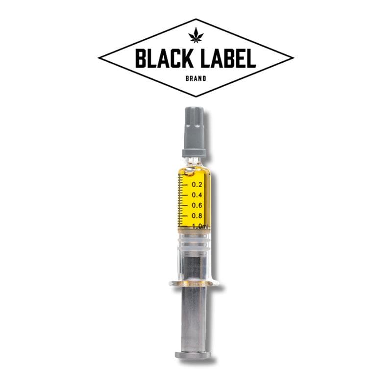Black Label Sour Patch Strawberry Distillate Syringe