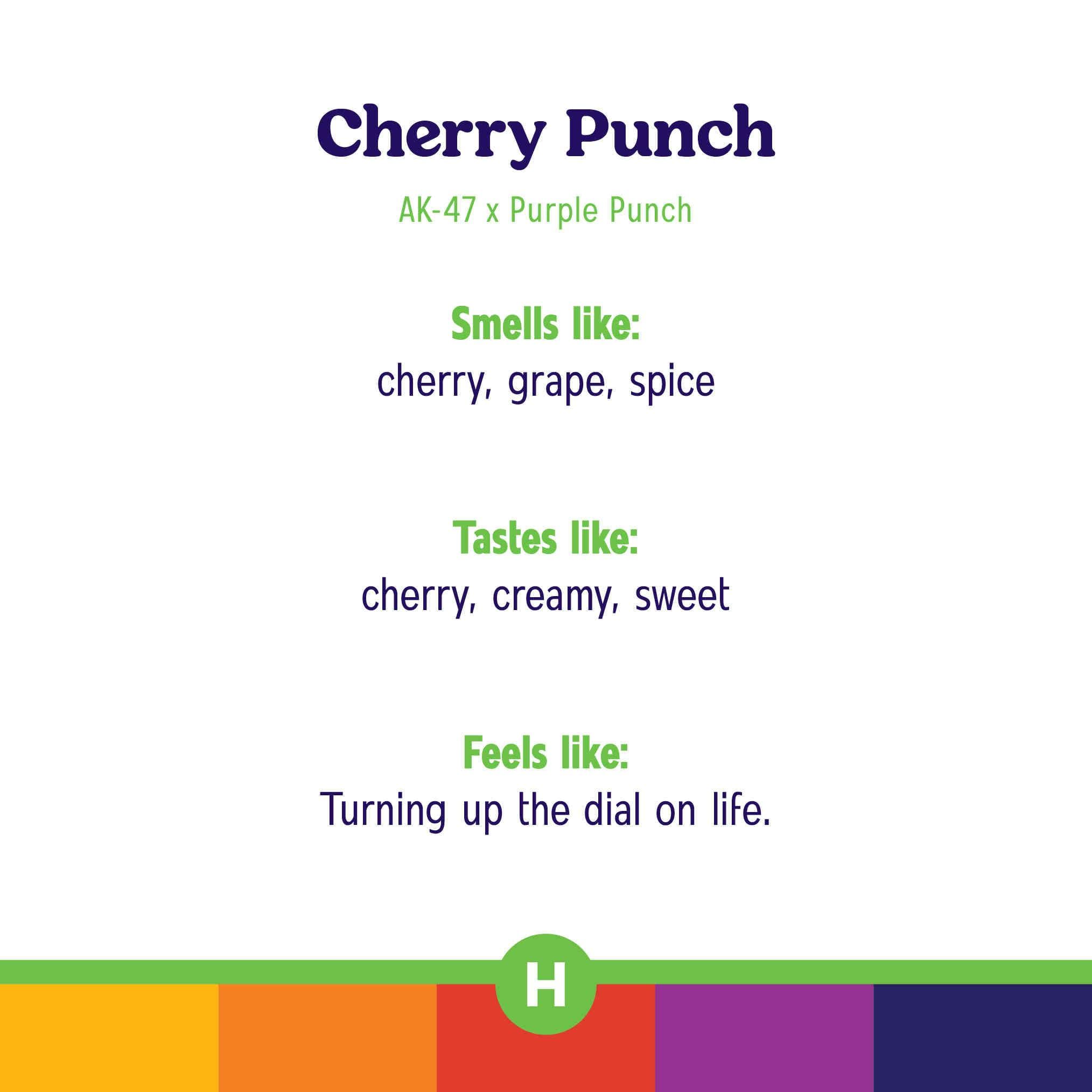 R.O. Cherry Punch Flower