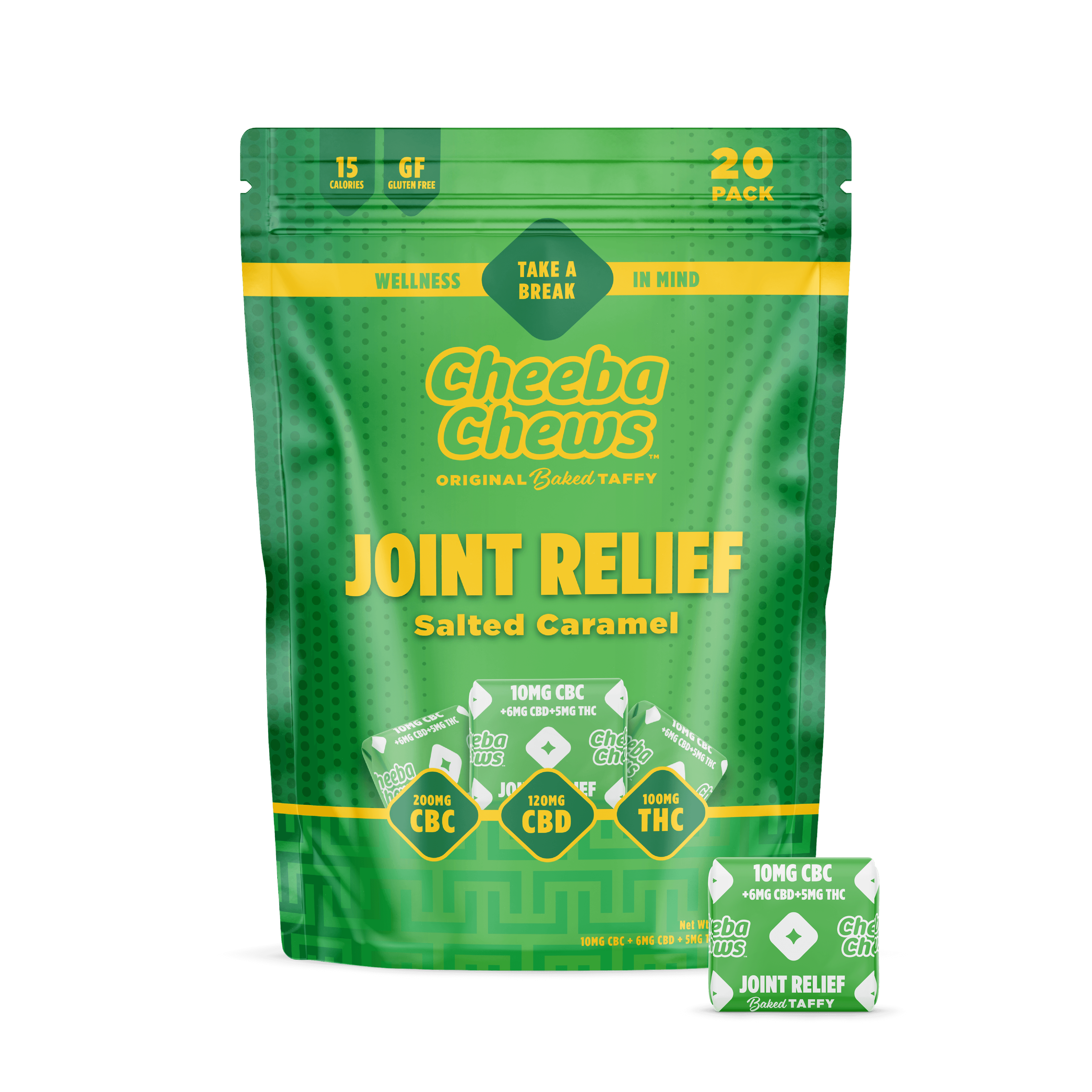 Cheeba Chews® Joint Relief Salted Caramel