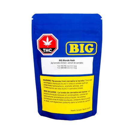 HEXO Blonde Hash (36%) - Indica - BIG - Hash
