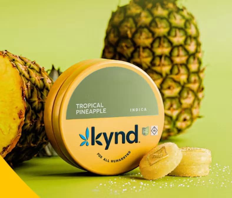 KYND Kynd - Tropical Pineapple Gummies 11pk - 550mg