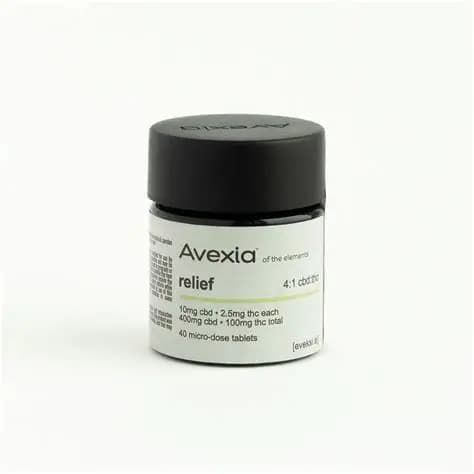 Avexia Avexia - Relief 4:1 CBD:THC Tablets - 2.5g 40ct