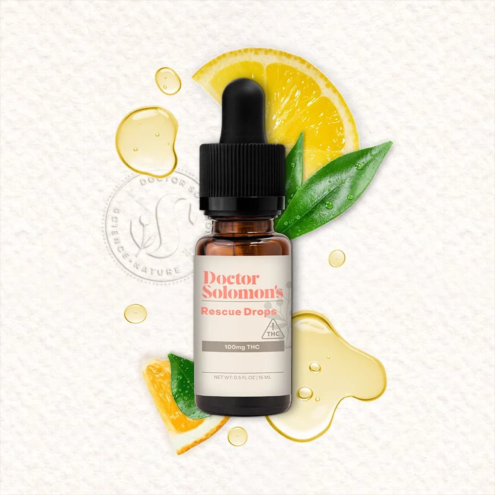 Dr. Solomon's Rescue [15ml] (100mg THC)