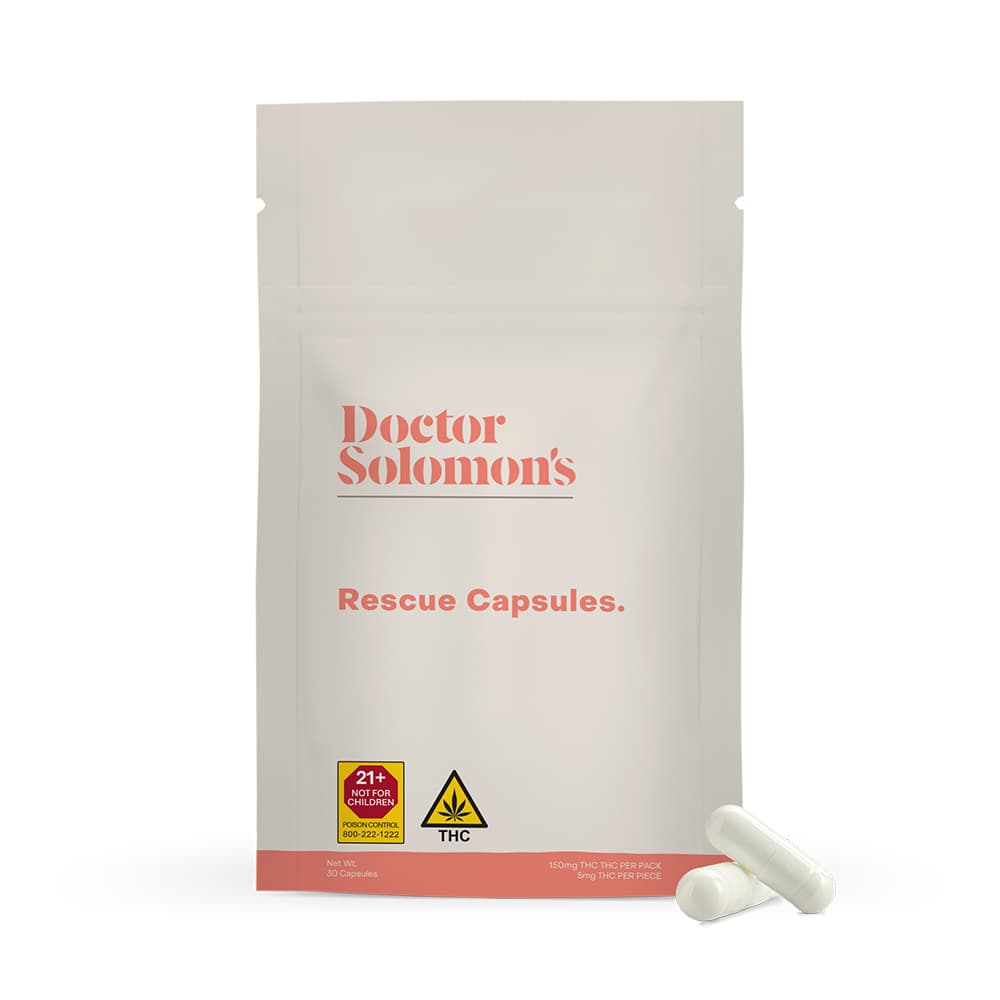 Dr. Solomon's Rescue Capsules [30pk] (150mg)