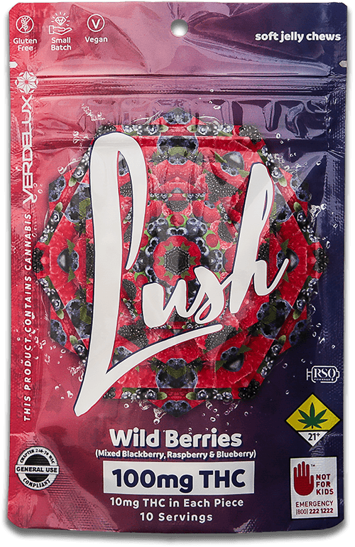 Lush Lush: Wild Berries (S) 10pk/100mg