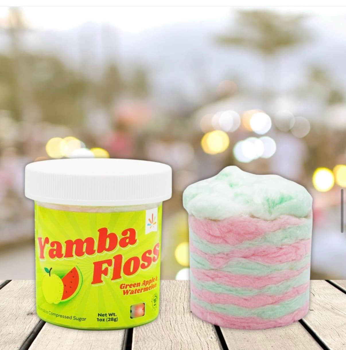 Yamba Peach & Mango Cotton Candy [Yamba Floss]