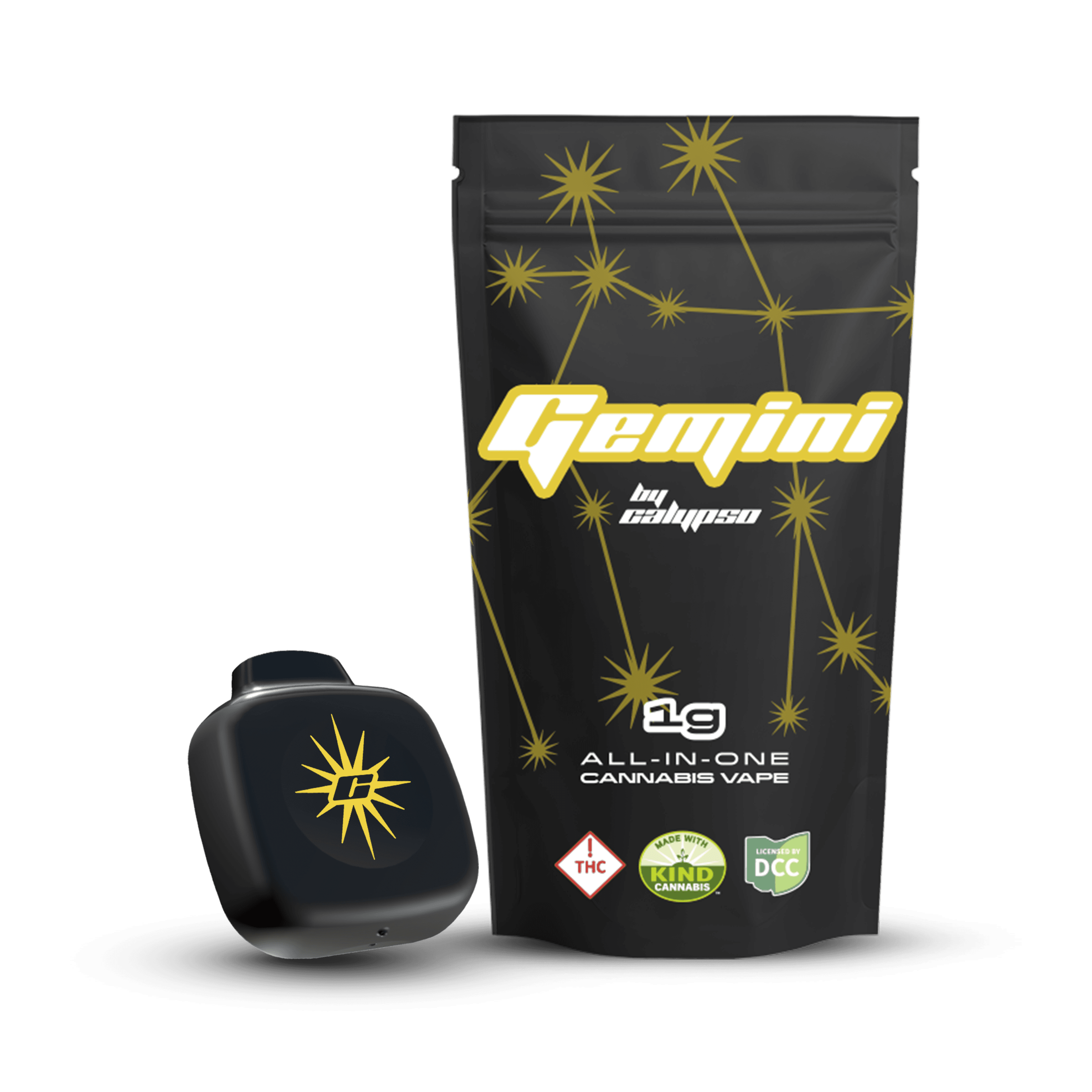 Calypso Gemini by Calypso | Lemon Ice | 1g Disposable Vape