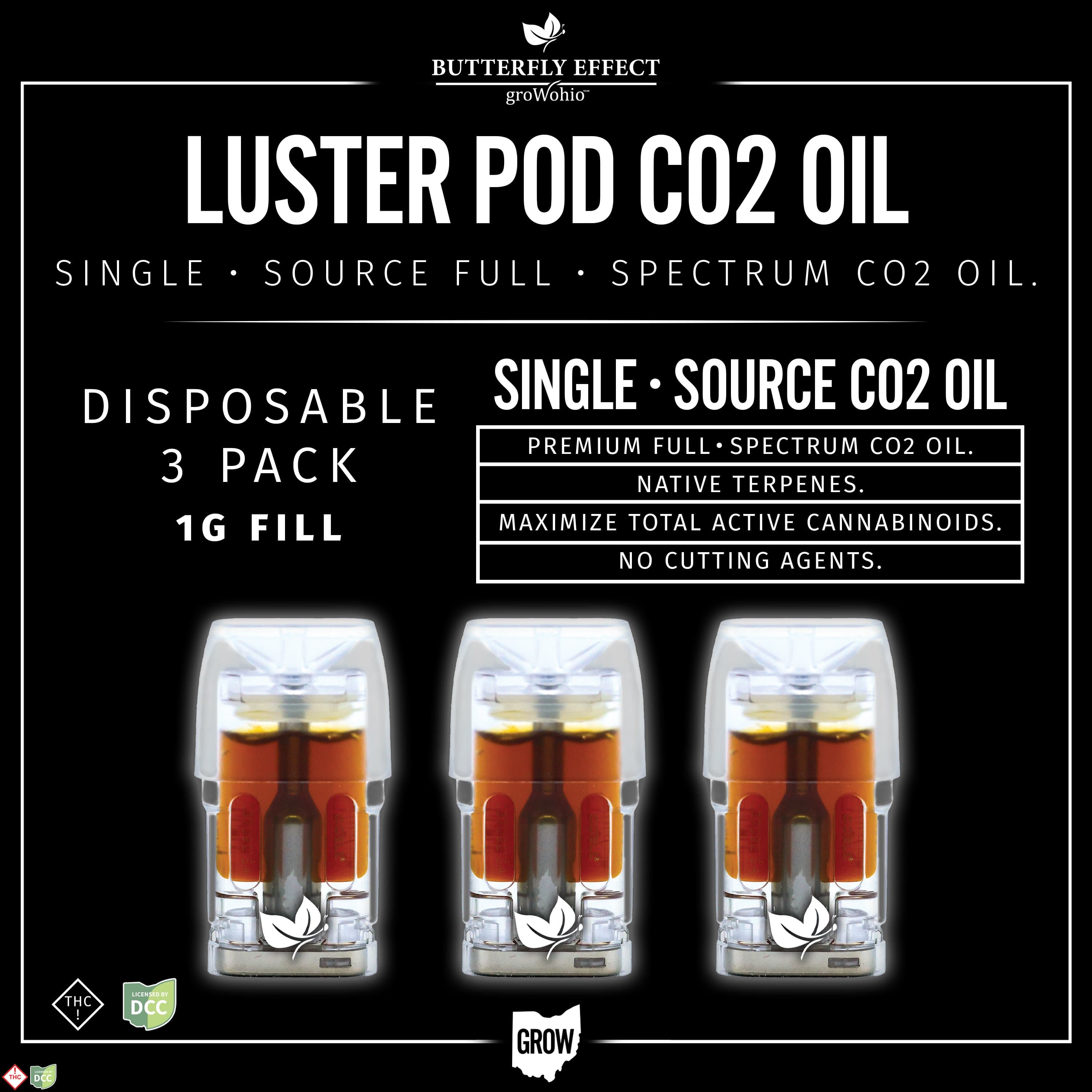 Butterfly Effect TCC Luster Pod [1g, 3-pack]