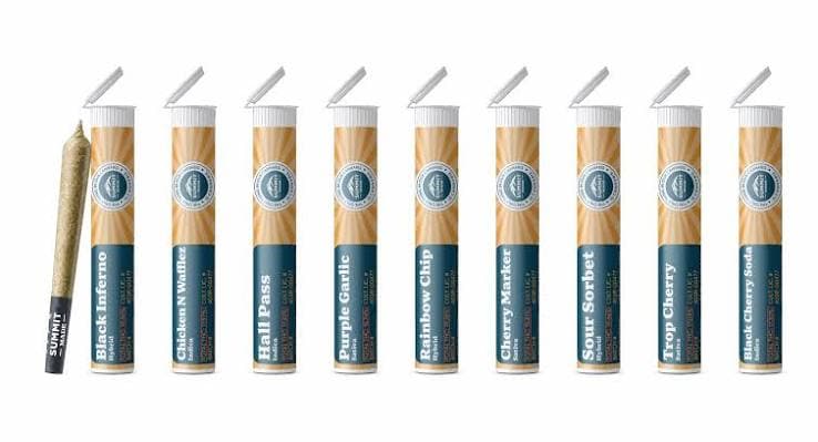 Summit SUMMIT - 1g - Preroll - Sour Sorbet [H]