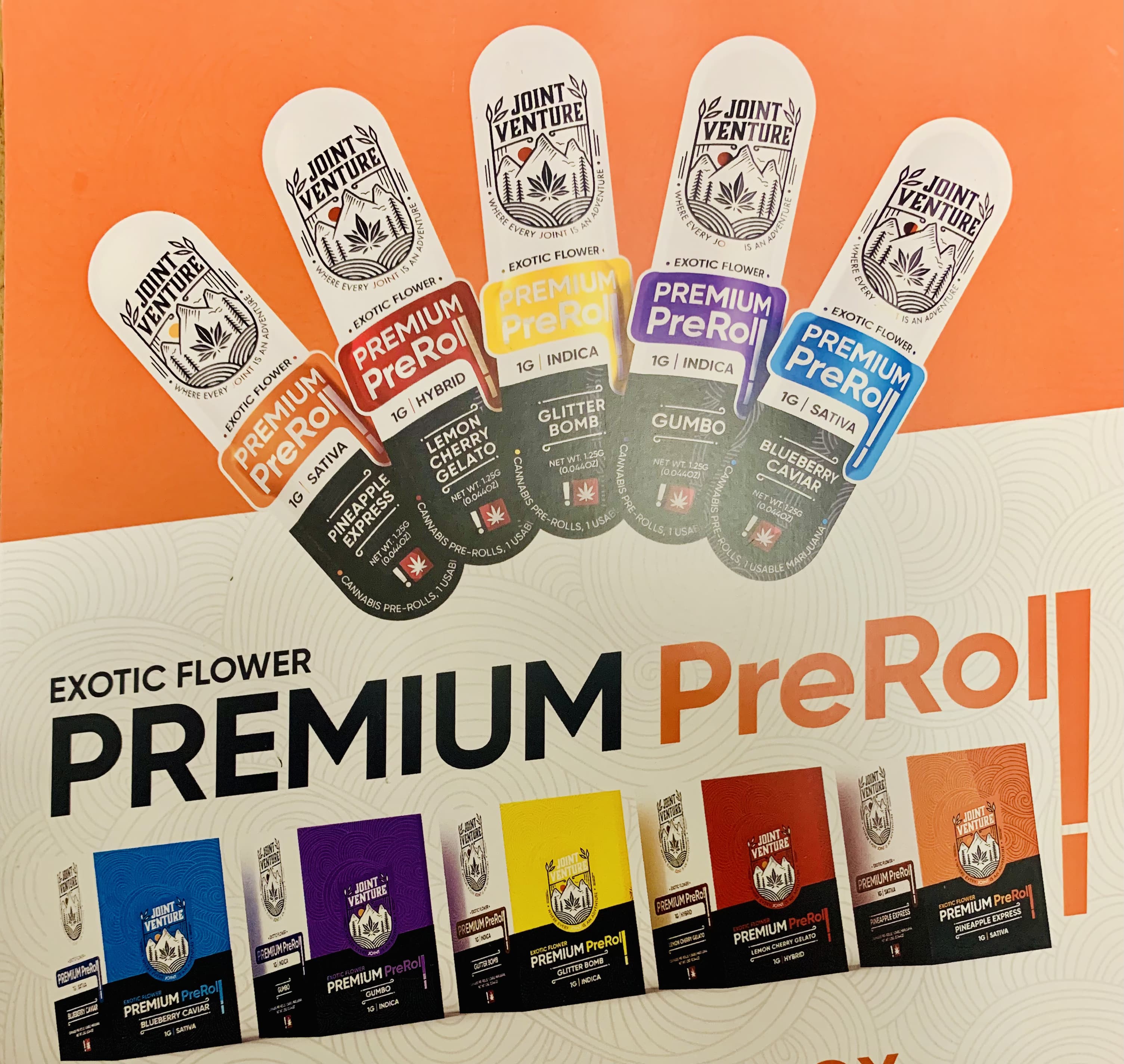 The Grow Joint Venture - Amnesia Haze - preroll (Sativa)